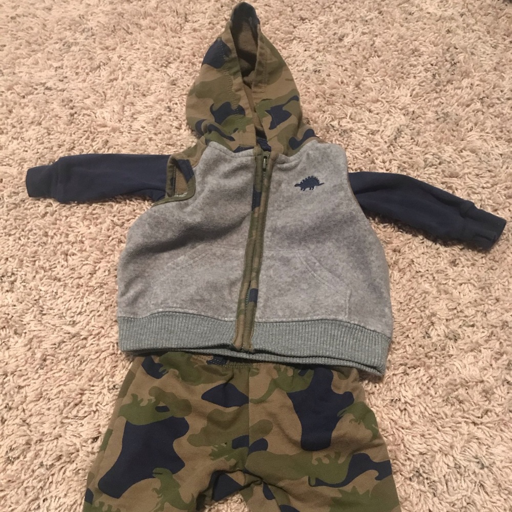 3 piece camo outfit